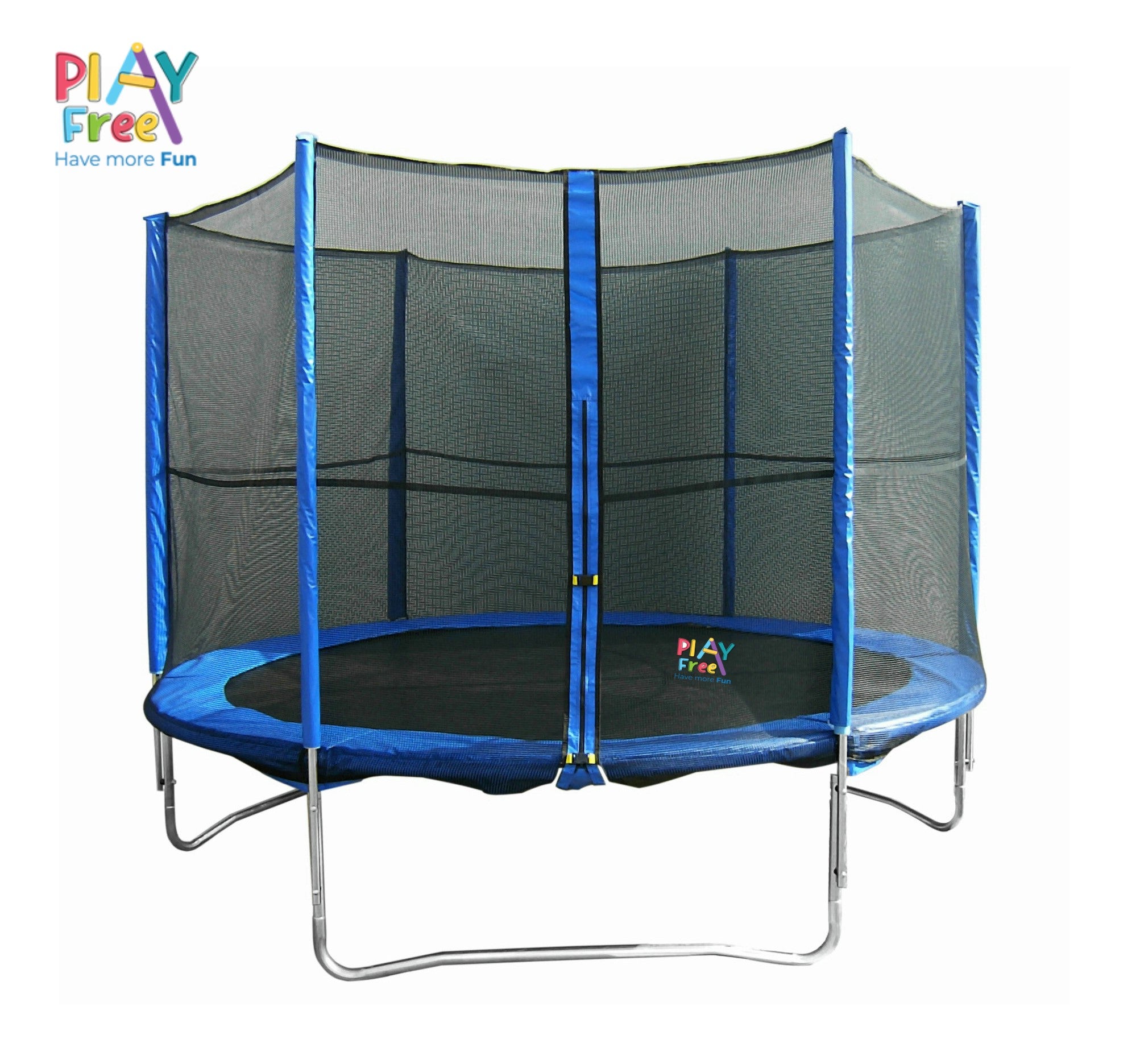 PLAYFREE 10Ft. Trampoline with Enclosure