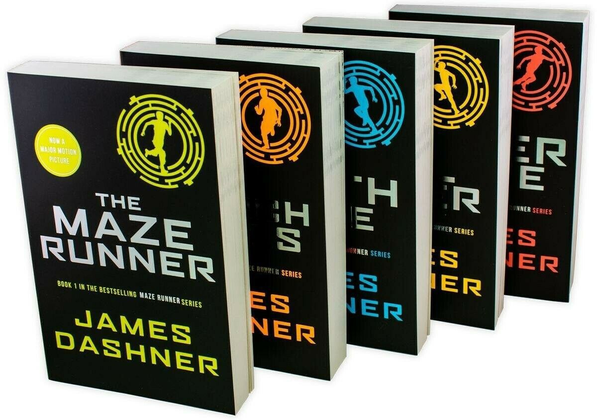 The Maze Runner Series Complete Collection Boxed Set (5-Book) : Dashner,  James: : Books