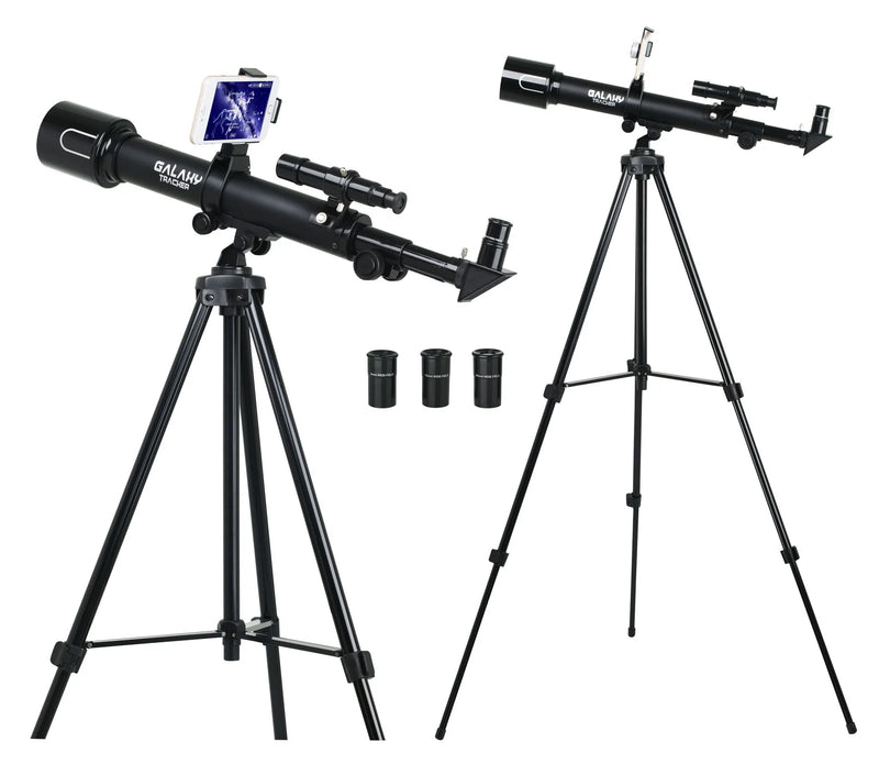 Galaxy Tracker 125 Power 50mm Astronomical Smart Telescope (Black)