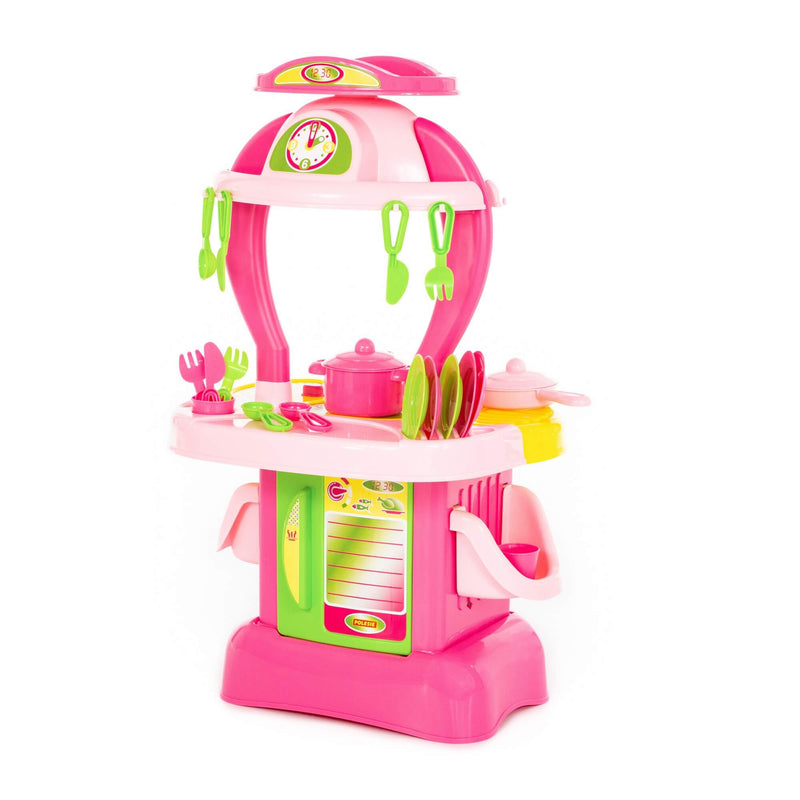 Polesie Big Pink Toy Kitchen Playset (7691530272923)