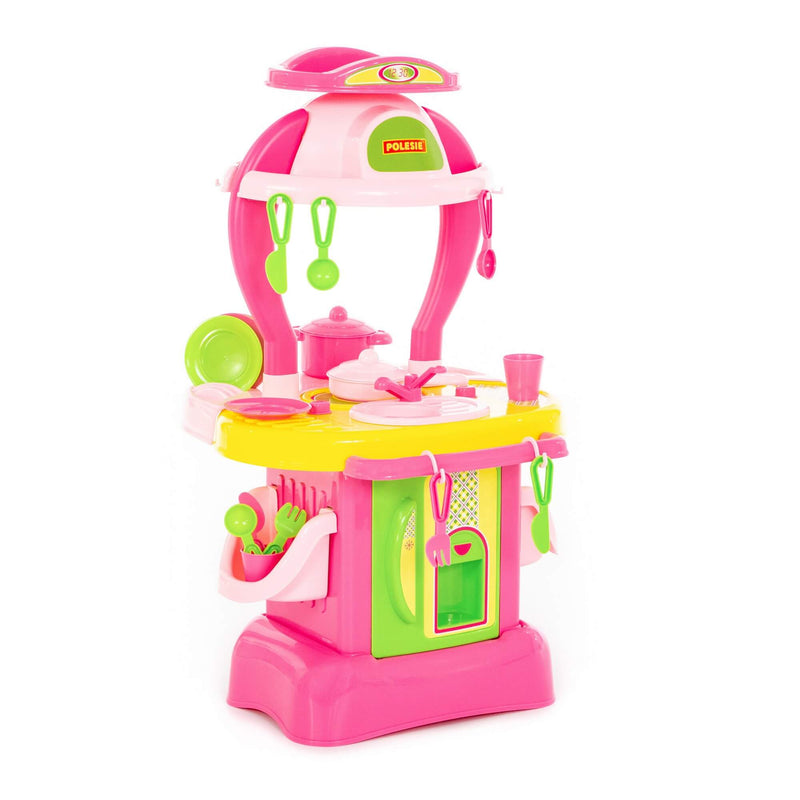 Polesie Big Pink Toy Kitchen Playset (7691530272923)