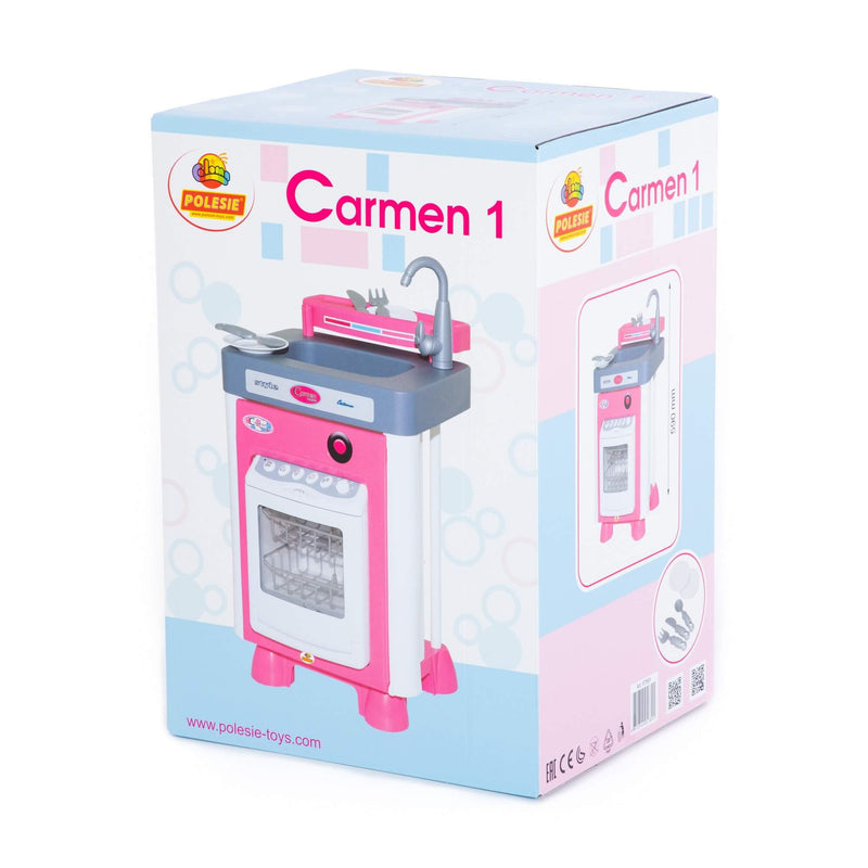 Polesie Carmen Toy Kitchen Sink with Dishwasher (7699802259611)