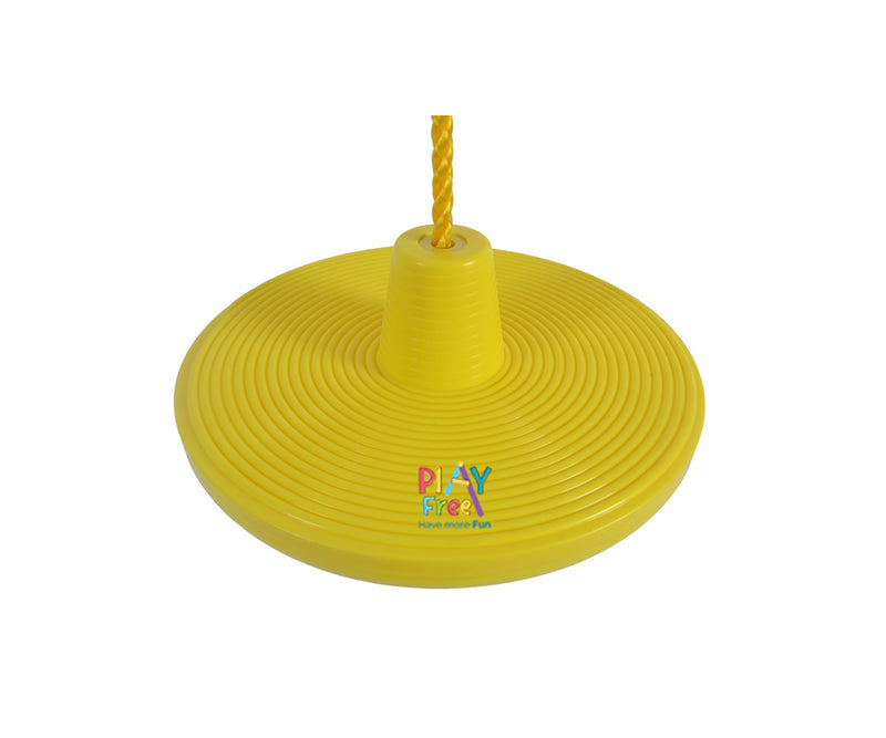 PLAYFREE Disc Swing Seat with Rope (Seat - 30cm Diameter)