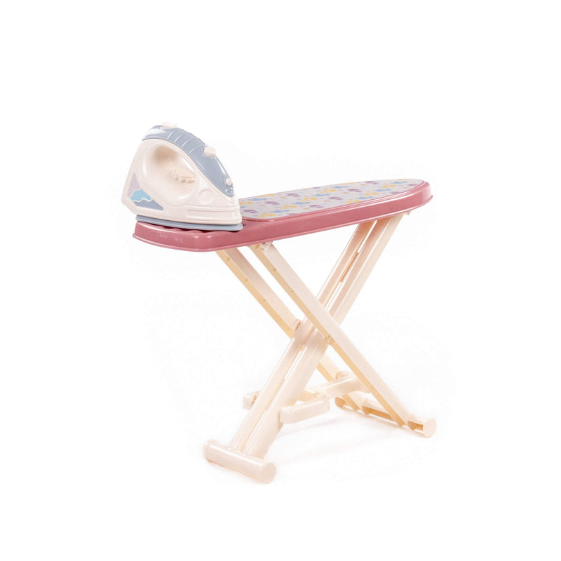 Polesie Ironing Board with Toy Iron Playset - Pink