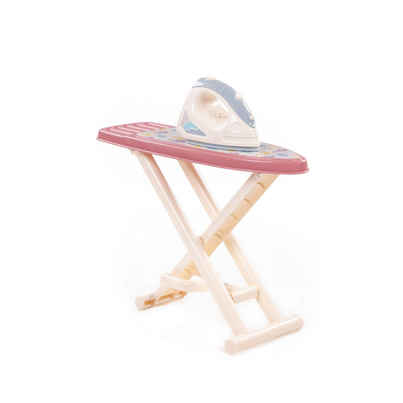 Polesie Ironing Board with Toy Iron Playset - Pink