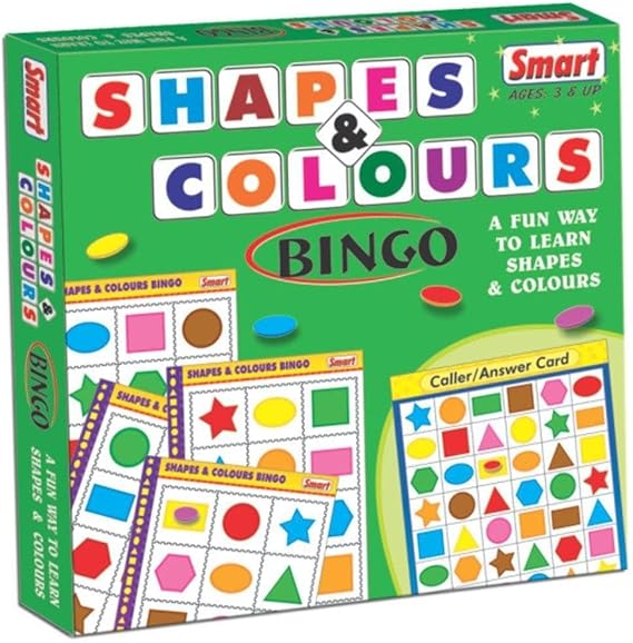 Creatives Shapes And Colours Bingo