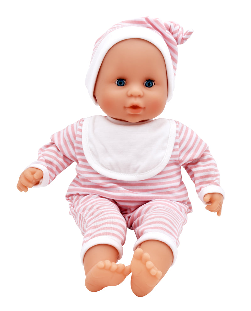 Dollsworld Newborn Baby Joy Pink Doll (Sleeping Eyes) 38cm (15 inch)