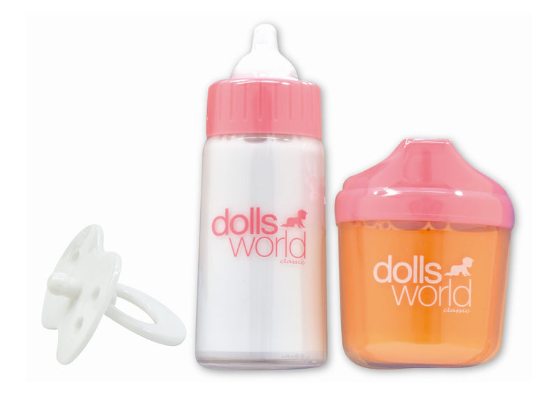 Dollsworld Magic Bottles Set Includes Two Magic Bottles & Dummy