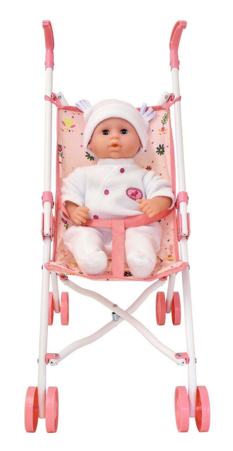 Dollsworld Doll Stroller Pram