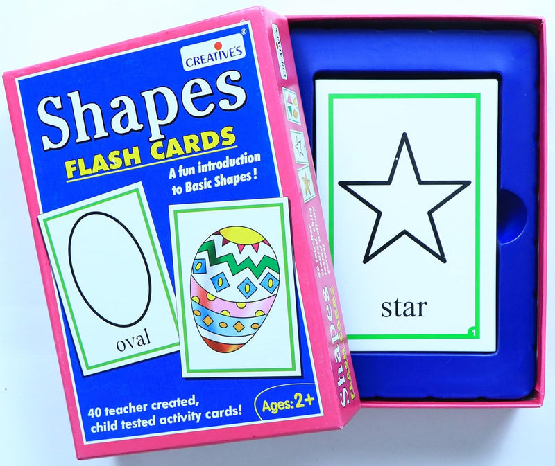 Creatives Shapes Flash Cards