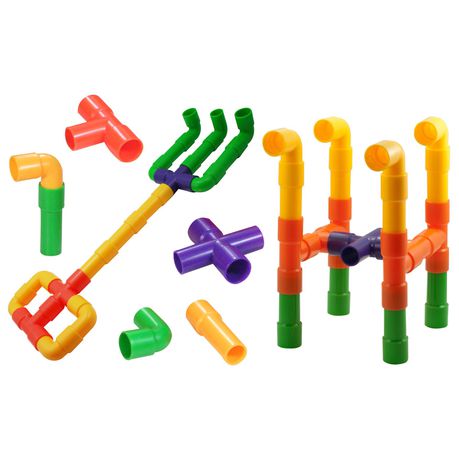 Pipe Tubes Building and Construction Kit (80 Piece)