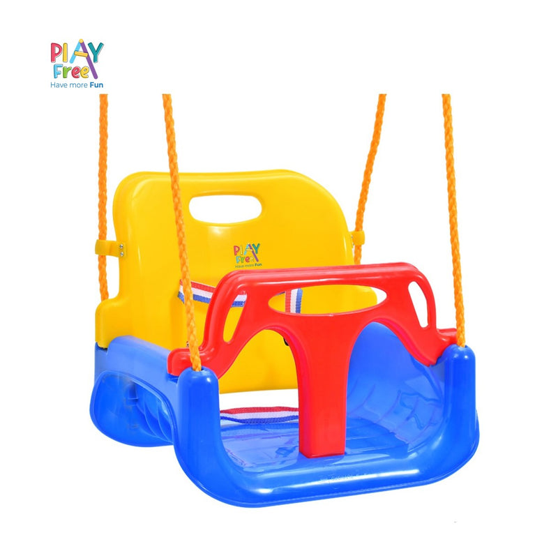 PLAYFREE 3 in 1 Baby Toddler Swing Seat with Rope