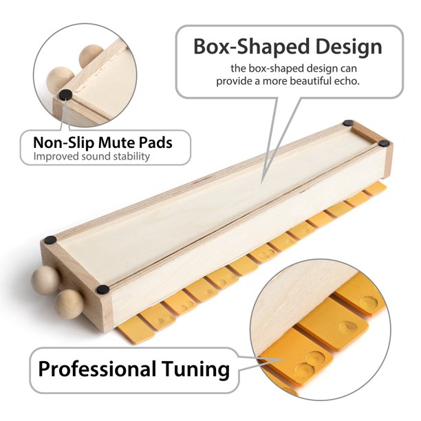 13 Tone Xylophone Music Instrument (C5-A6)