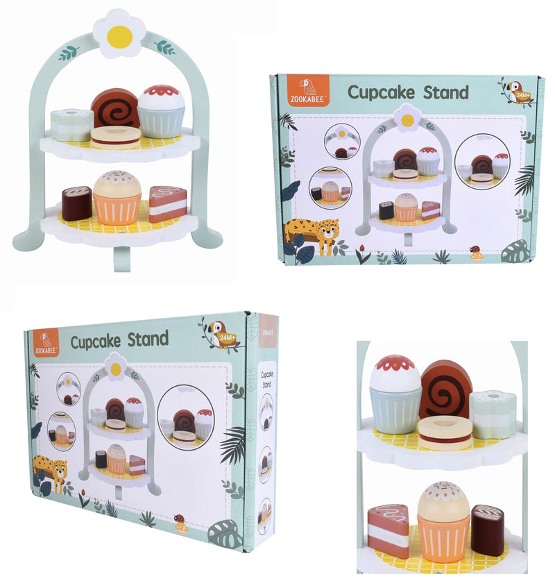 Zookabee Dessert & Cakes Stand Tea Party Set