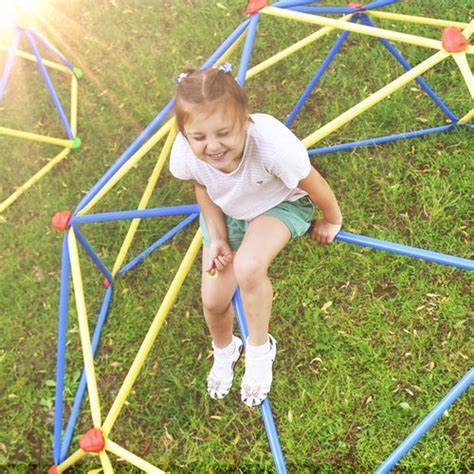 PLAYFREE Heavy Duty 6ft Steel Climbing Frame Dome