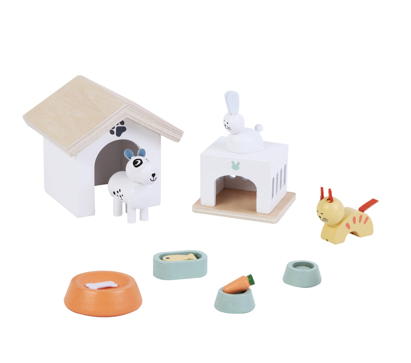 Zookabee Doll House Family Pets Set 12pc