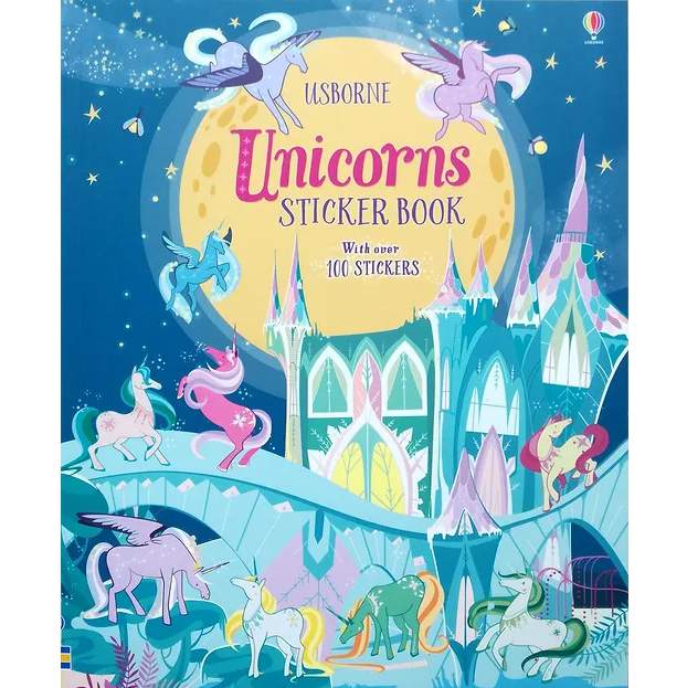 Usborne Book and Jigsaw - Unicorns 100 pc Puzzle