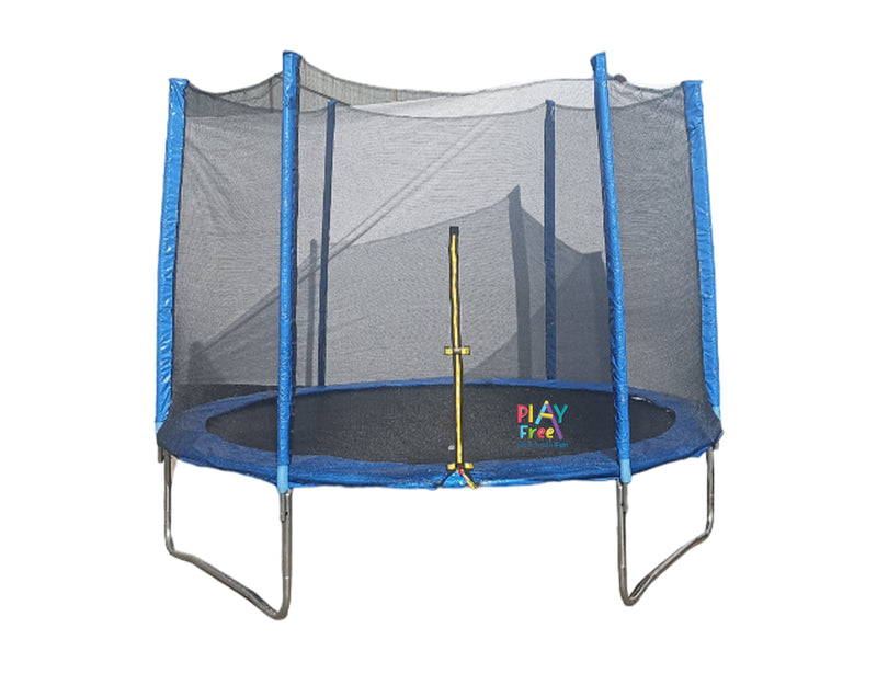 PLAYFREE 10Ft. Trampoline with Enclosure