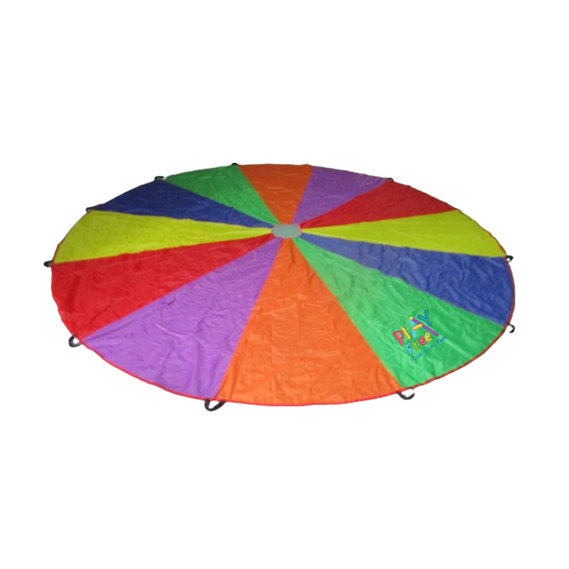 PLAYFREE Kids Parachute - 4.2m with Handles