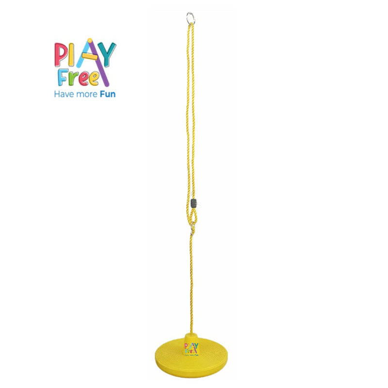 PLAYFREE Disc Swing Seat with Rope (Seat - 30cm Diameter)