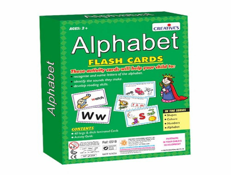 Creatives Toys Flash Cards Alphabet