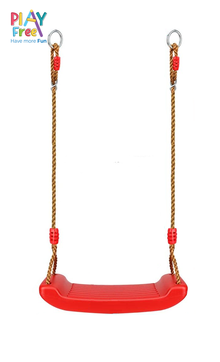 PLAYFREE Plastic Swing Seat with Rope