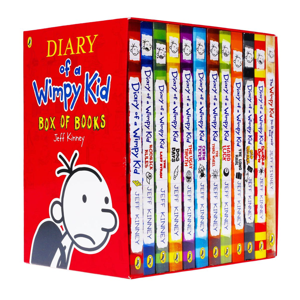 Diary of a Wimpy Kid 12 Book Collection Box set