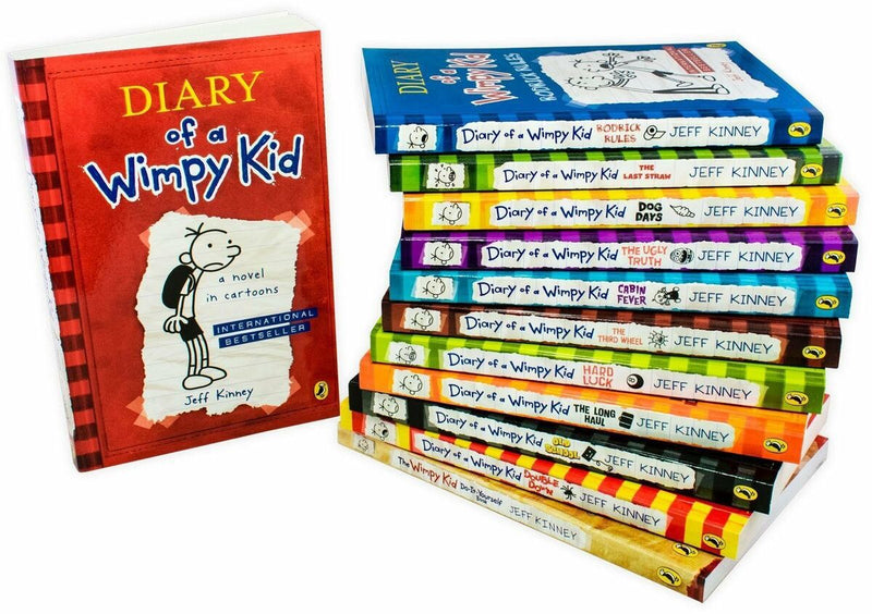 Diary Of A Wimpy Kid 12 Book Collection Box Set