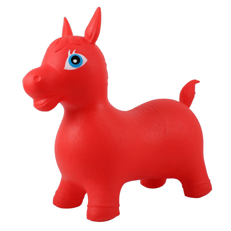 Ride On Hopper Animal Horse - Red (7529531703451)