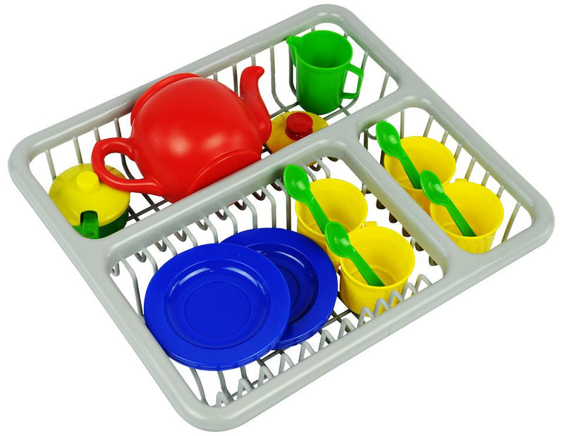 Kids Tea Set - 18 Piece (includes Drainer Rack) (7274248110235)