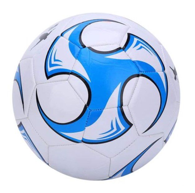 Kids Stitched Blue Soccer Ball Size 5