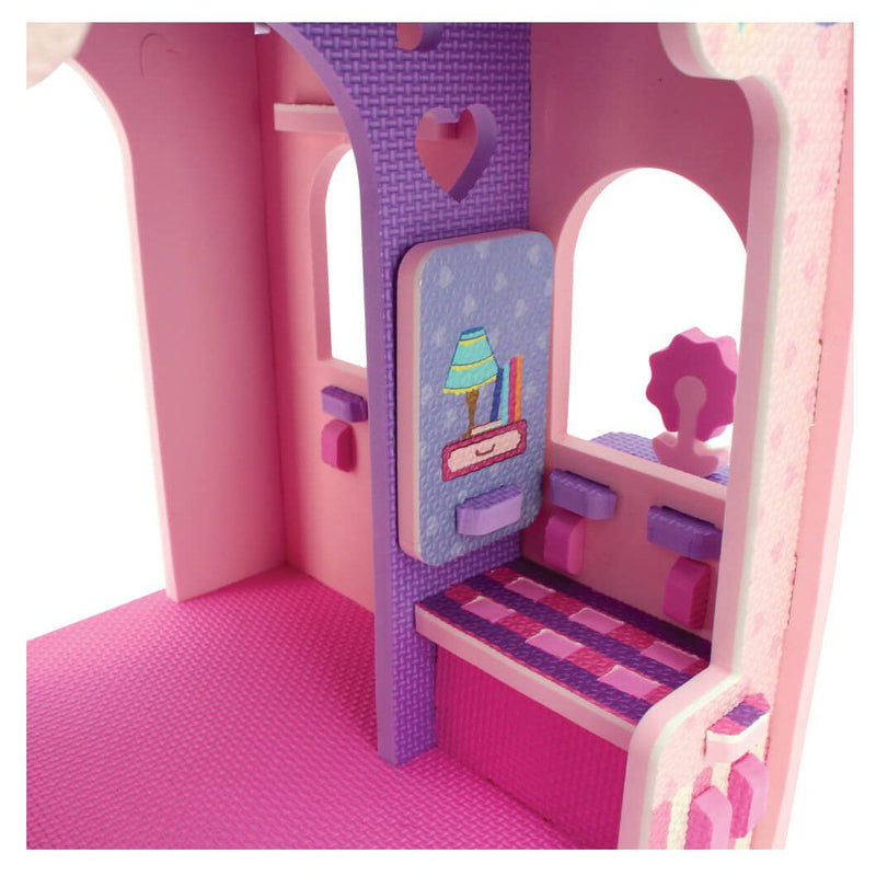 SUNTA Pink DIY EVA Foam Dollhouse (7364891017371)